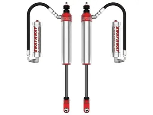 aFe Sway-A-Way 2.5 Front Shock Kit w/ Remote Reservoirs for 4-6 IN Lifts Ford F-250/F-350 17-24 4WD