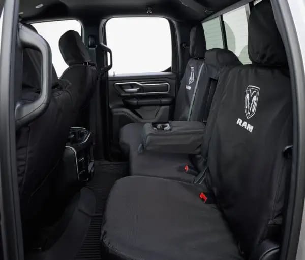 Covercraft 22-24 Dodge Ram 2500/3500/4500 Fr Bucket Endura LogoSeatSaver Front Row Seat Covers thumbnail 3