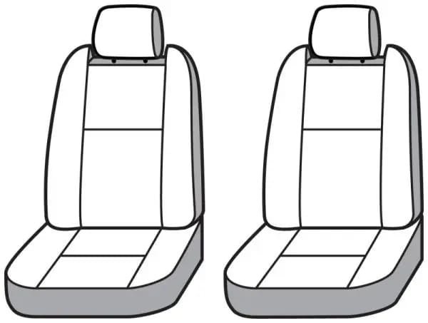 Covercraft 22-24 Dodge Ram 2500/3500/4500 Fr Bucket Endura LogoSeatSaver Front Row Seat Covers thumbnail 7
