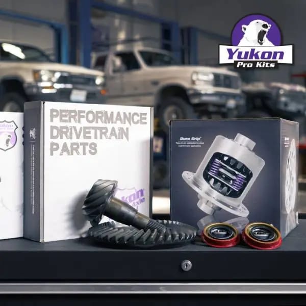 Yukon 8.875in GM 12T 3.42 Rear Ring & Pinion Install Kit 30 Spline Positraction Axle Bearings thumbnail 4