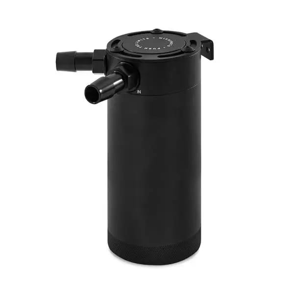 Mishimoto 2-Port Universal XL Baffled Catch Can - Black thumbnail 6