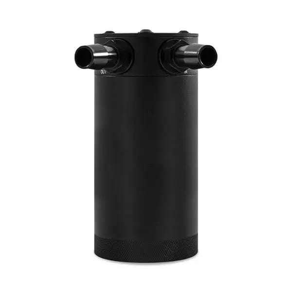 Mishimoto 2-Port Universal XL Baffled Catch Can - Black thumbnail 7