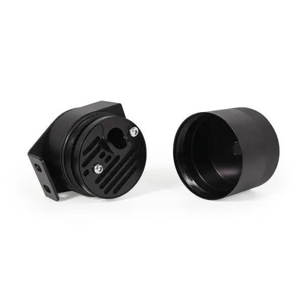 Mishimoto 2008-2010 Powerstroke Baffled Oil Catch Can Kit thumbnail 4
