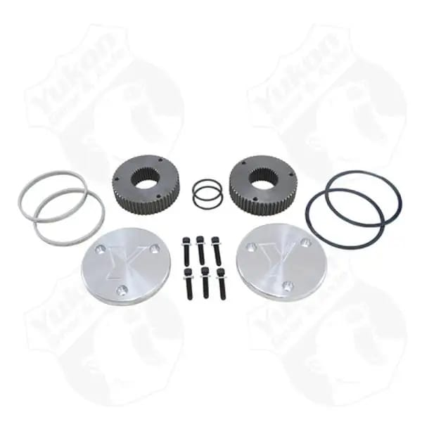 Yukon Gear Hardcore Drive Flange Kit For Dana 60 / 35 Spline Outer Stubs. Yukon Engraved Caps thumbnail 3