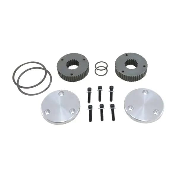 Yukon Gear Hardcore Drive Flange Kit For Dana 44 / 19 Spline Outer Stubs. Non-Engraved Caps thumbnail 2