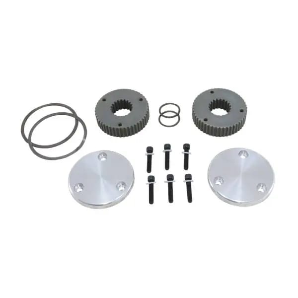 Yukon Gear Hardcore Drive Flange Kit For Dana 44 / 19 Spline Outer Stubs. Non-Engraved Caps thumbnail 4