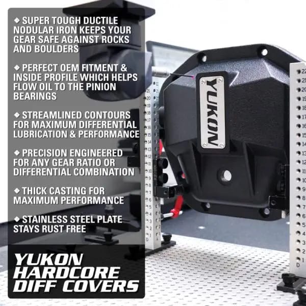 Yukon Gear Hardcore Diff Cover for 11.5in & 11.8in GM Dodge Ram thumbnail 7