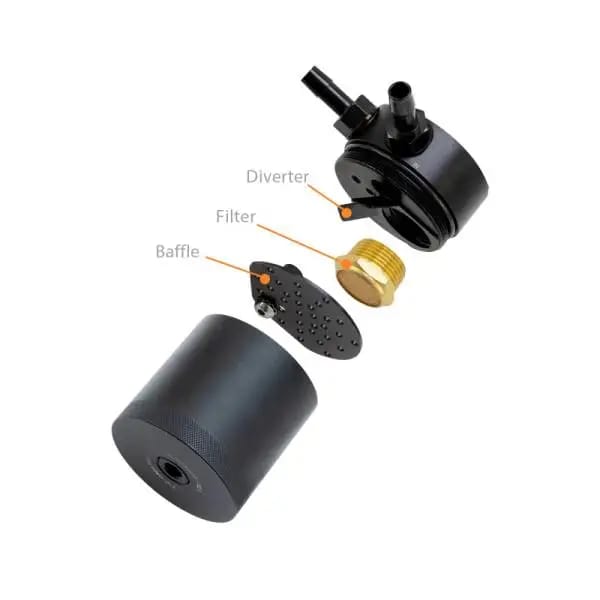 Mishimoto 2019+ Chevy Silverado 1500 5.3L/6.2L Baffled Oil Catch Can thumbnail 14