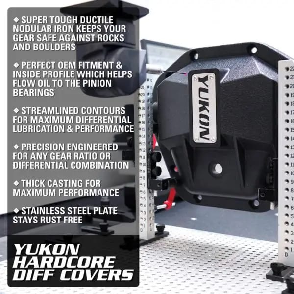 Yukon Hardcore Diff Cover for Dana 80 thumbnail 7