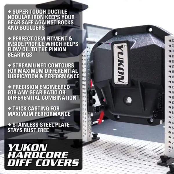 Yukon Gear Hardcore Diff Cover for 8.5inch GM Rear w/ 5/16inch Cover Bolts thumbnail 15
