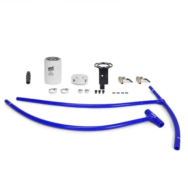 Mishimoto 03-07 Ford 6.0L Powerstroke Coolant Filtration Kit - Blue thumbnail 2