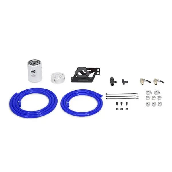 Mishimoto 08-10 Ford 6.4L Powerstroke Coolant Filtration Kit - Blue thumbnail 2