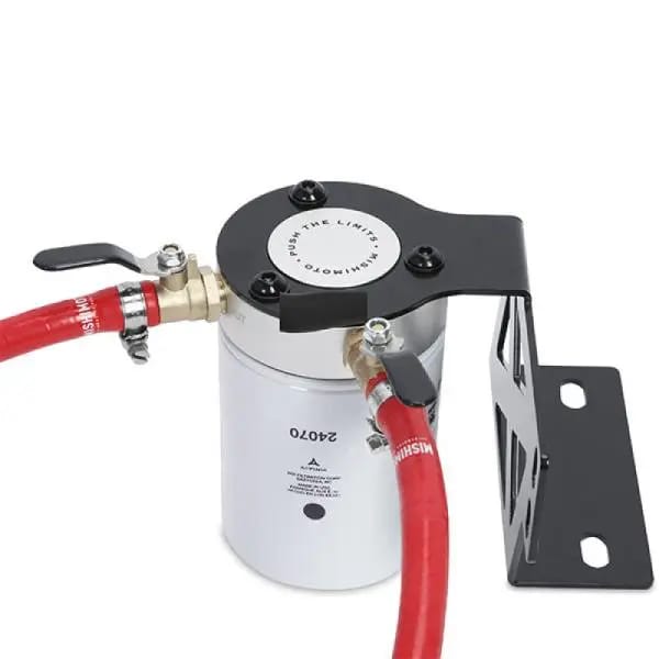 Mishimoto 08-10 Ford 6.4L Powerstroke Coolant Filtration Kit - Red thumbnail 9