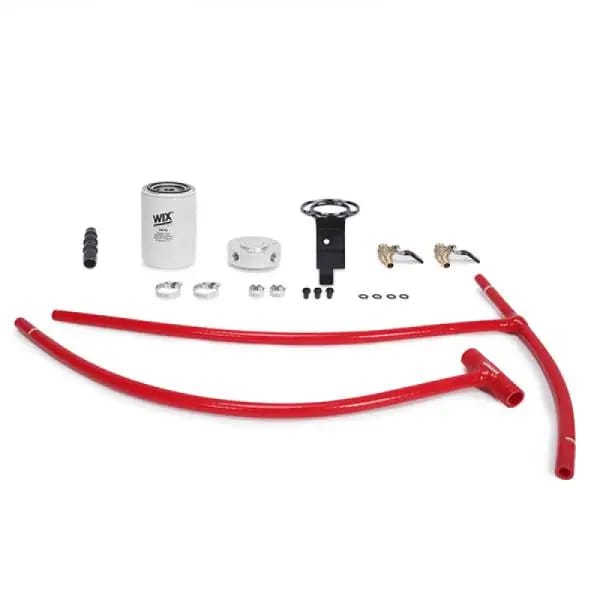 Mishimoto 03-07 Ford 6.0L Powerstroke Coolant Filtration Kit - Red thumbnail 2