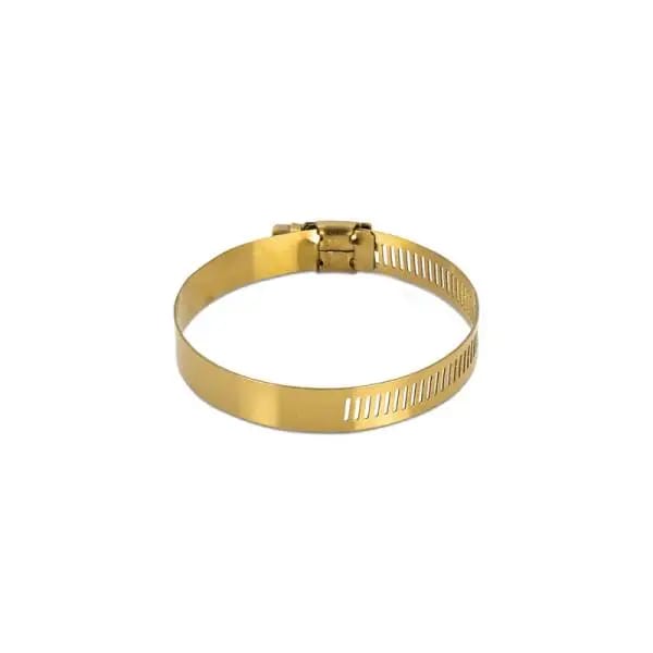 Mishimoto High-Torque Worm Gear Clamp 2.83in.-3.74in. (72mm-95mm) - Pack of 2 - Gold thumbnail 3