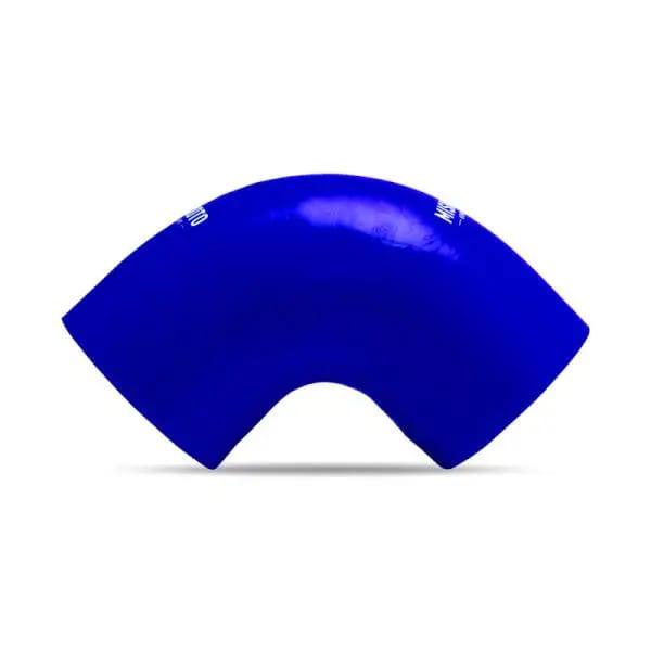 Mishimoto 2.5 Inch Blue 90 Degree Coupler thumbnail 2