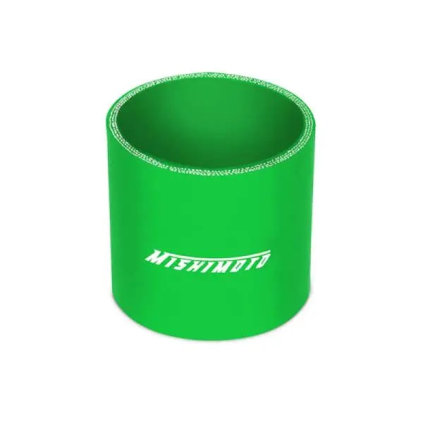 Mishimoto 2.5in. Straight Coupler Green thumbnail 2