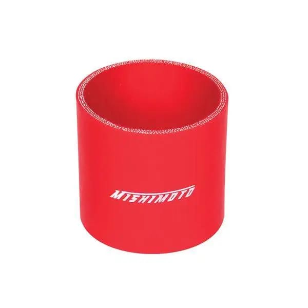 Mishimoto 2.5 Inch Red Straight Coupler thumbnail 2
