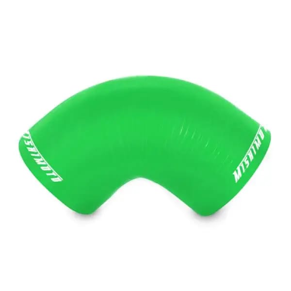 Mishimoto 2.5in. 90-Degree Coupler Green thumbnail 2