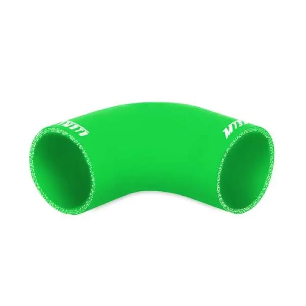Mishimoto 2.5in. 90-Degree Coupler Green thumbnail 5