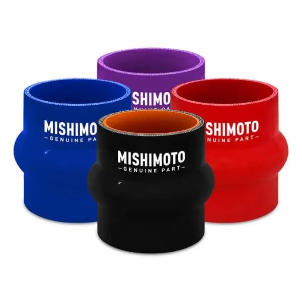 Mishimoto 2.5in Black Hump Hose Coupler thumbnail 2