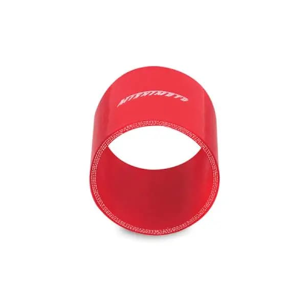 Mishimoto 2.5 Inch Red Straight Coupler thumbnail 4