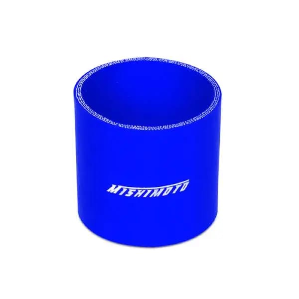 Mishimoto 3.0 Inch Blue Straight Coupler thumbnail 2