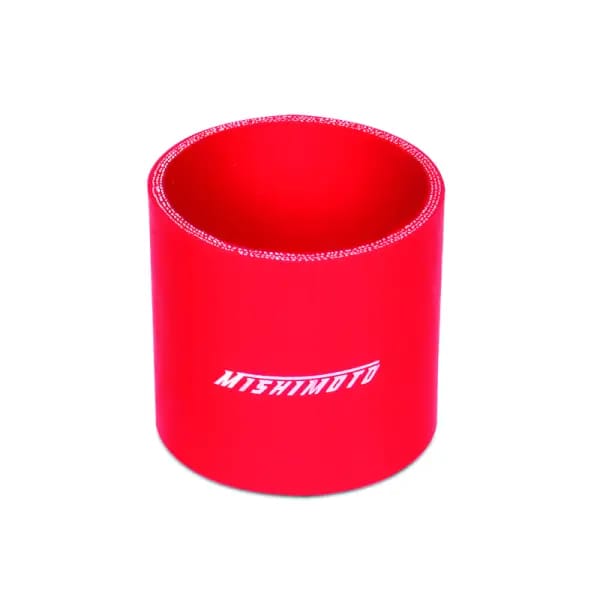 Mishimoto 3.0 Inch Red Straight Coupler thumbnail 8