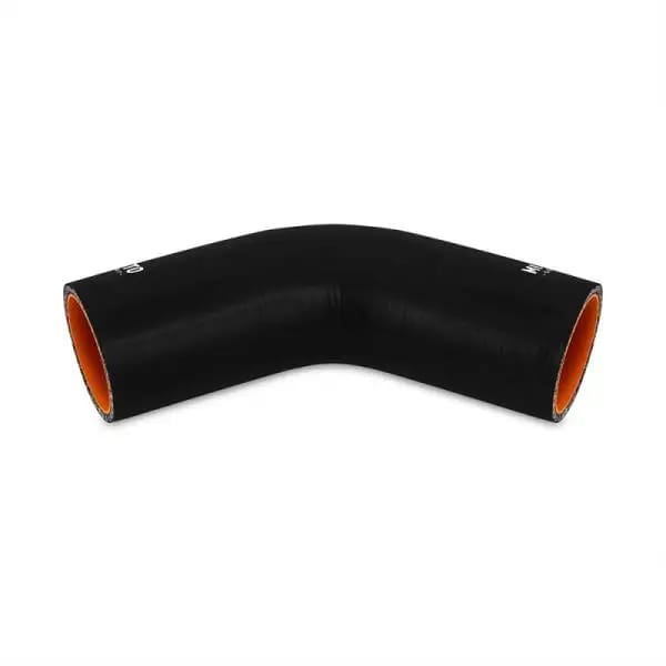 Mishimoto 3in. 45 Degree Silicone Coupler - Black thumbnail 2