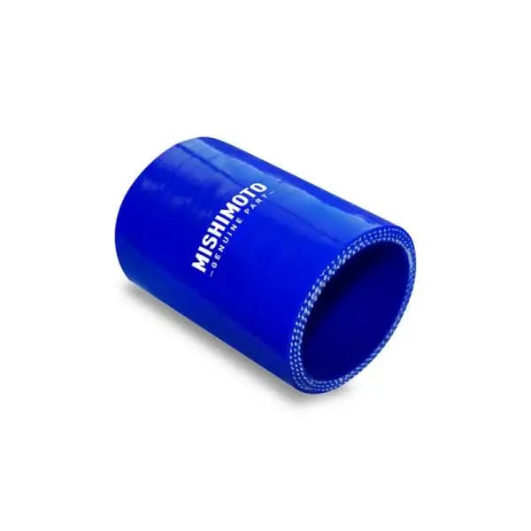 Mishimoto 3.5 Inch Straight Coupler - Blue thumbnail 2