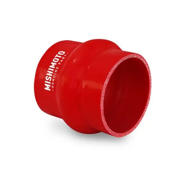 Mishimoto 3in. Hump Hose Silicone Coupler - Red thumbnail 3