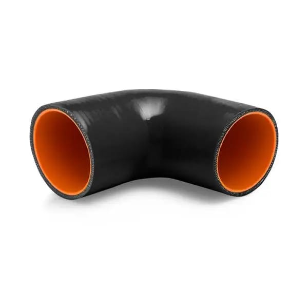 Mishimoto 4in. 90 Degree Coupler - Black thumbnail 4