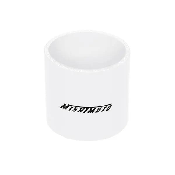Mishimoto 3.0in. Straight Coupler White thumbnail 3