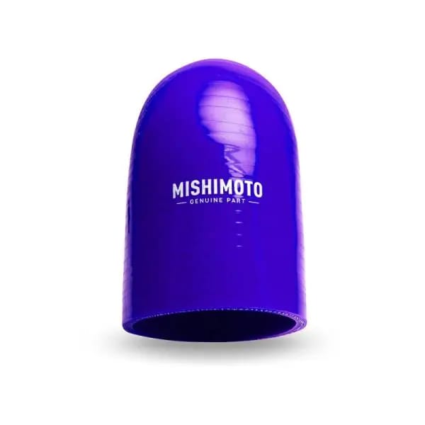Mishimoto 3.5in. 90 Degree Coupler - Blue thumbnail 2