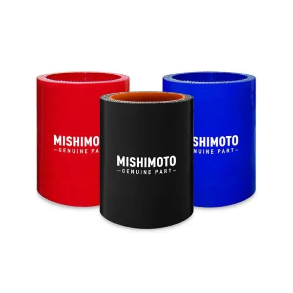 Mishimoto 4 Inch Straight Coupler - Black thumbnail 2