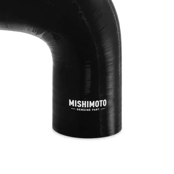 Mishimoto Silicone Reducer Coupler 90 Degree 2.5in to 3in - Black thumbnail 5