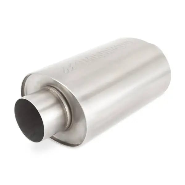 Mishimoto Universal Resonator with 2.5in Inlet/Outlet - Brushed thumbnail 2