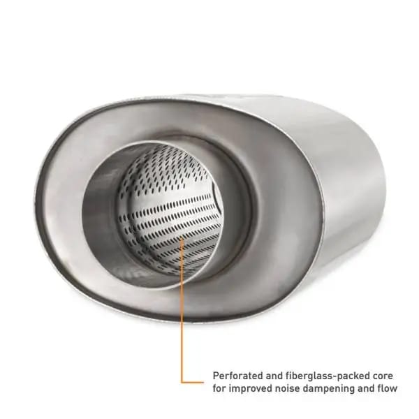 Mishimoto Universal Resonator with 3in Inlet/Outlet - Brushed thumbnail 9