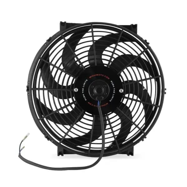Mishimoto 14 Inch Curved Blade Electrical Fan thumbnail 2