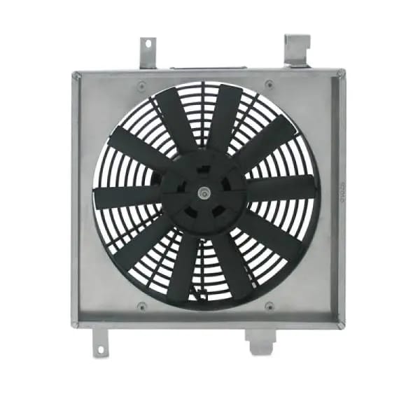 Mishimoto 22x18x3.5 Dual Pass Race Radiator Aluminum Fan Shroud Kit thumbnail 8