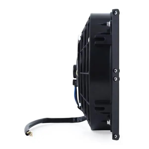 Mishimoto Universal 10in. Heavy-Duty Oil Cooler Fan Shroud - Micro Wrinkle Black thumbnail 3