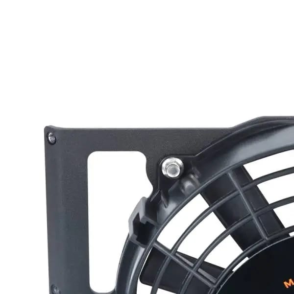 Mishimoto Universal 10in. Heavy-Duty Oil Cooler Fan Shroud - Micro Wrinkle Black thumbnail 4