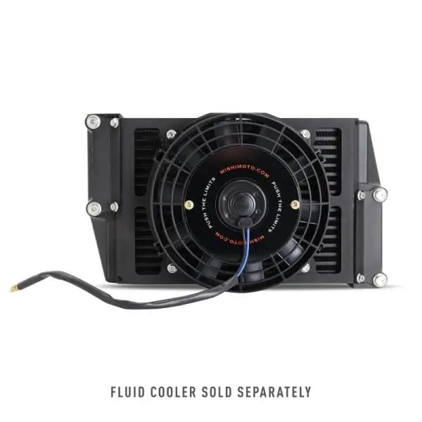 Mishimoto Universal 10in. Heavy-Duty Oil Cooler Fan Shroud - Micro Wrinkle Black thumbnail 8