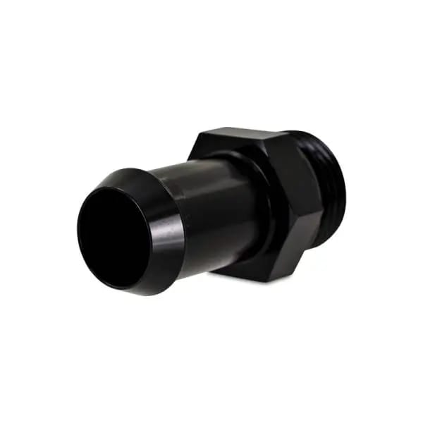 Mishimoto -10 ORB to 3/4in Hose Barb Aluminum Fitting - Black thumbnail 3