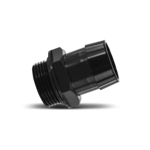 Mishimoto -16ORB to 1 1/4in. Hose Barb Aluminum Fitting - Black thumbnail 3