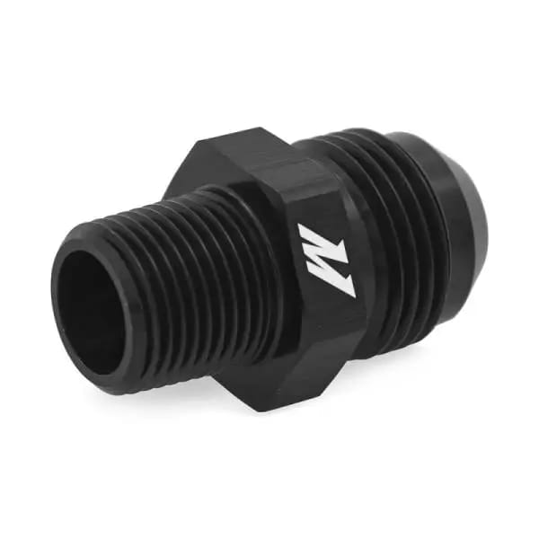 Mishimoto Aluminum -8AN to 1/4 NPT Fitting - Black thumbnail 4