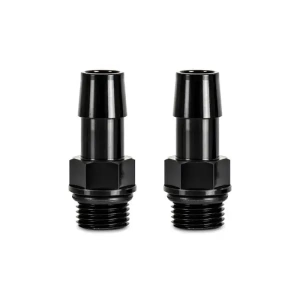 Mishimoto 16X1.5 TO 1/2in. Hose Barb Aluminum Fittings (Pack of 2) thumbnail 2