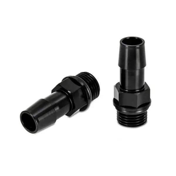 Mishimoto 16X1.5 TO 1/2in. Hose Barb Aluminum Fittings (Pack of 2) thumbnail 4
