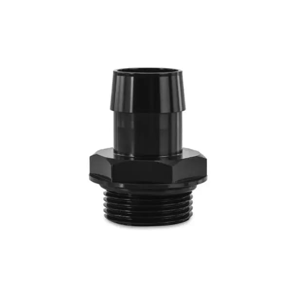 Mishimoto -16ORB to 1in. Hose Barb Aluminum Fitting - Black thumbnail 2