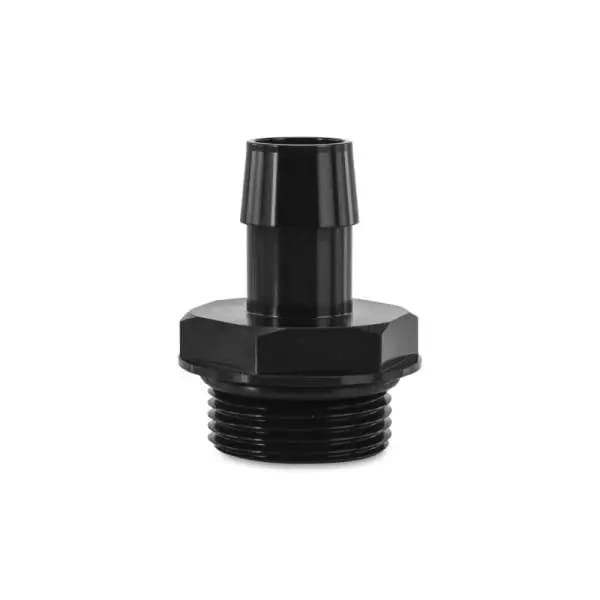 Mishimoto -16ORB to 3/4in. Hose Barb Aluminum Fitting - Black thumbnail 2